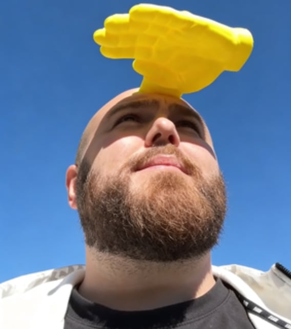 🏆🔥2026 Must-Have: Palm-Sized Sun Hat — 😂Bring the Fun, Steal the Spotlight！！！