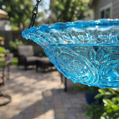 🔥The last 3 hours New Year 70% Off--Solar Cascade Hanging Bird Bath Fountain