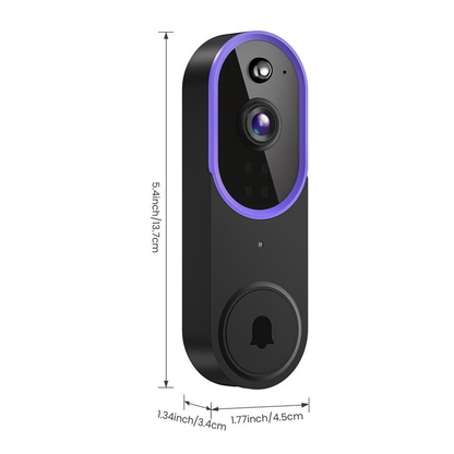 ⚡Almost Gone! Smart Video Doorbell Camera - 1080P HD Security with AI Detection & Night Vision