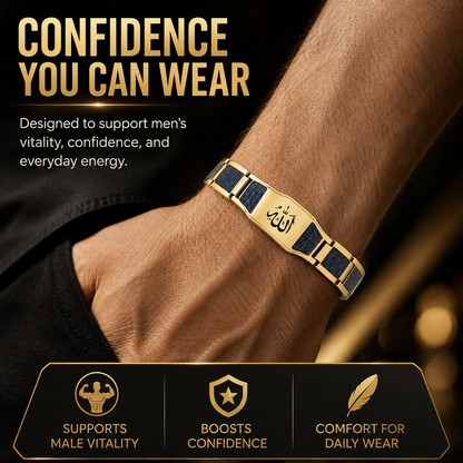 ✨🔥Men’s Strength & Vitality Bracelet Upgrade Your Energy, Style, and Confidence